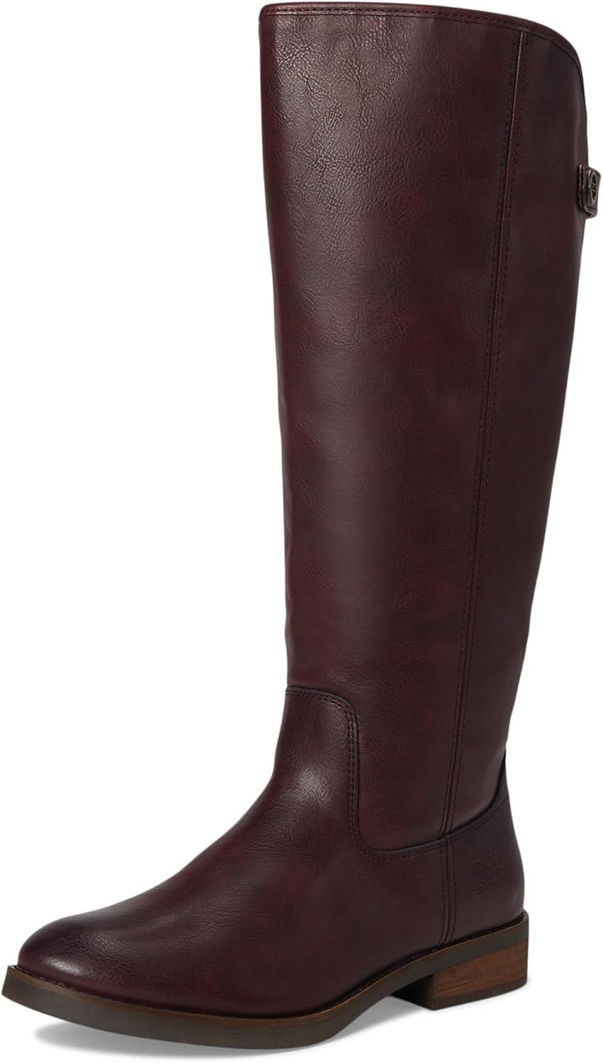image:imageFRYE AND CO womens Kellie Button Tall Wide CalfMulberry