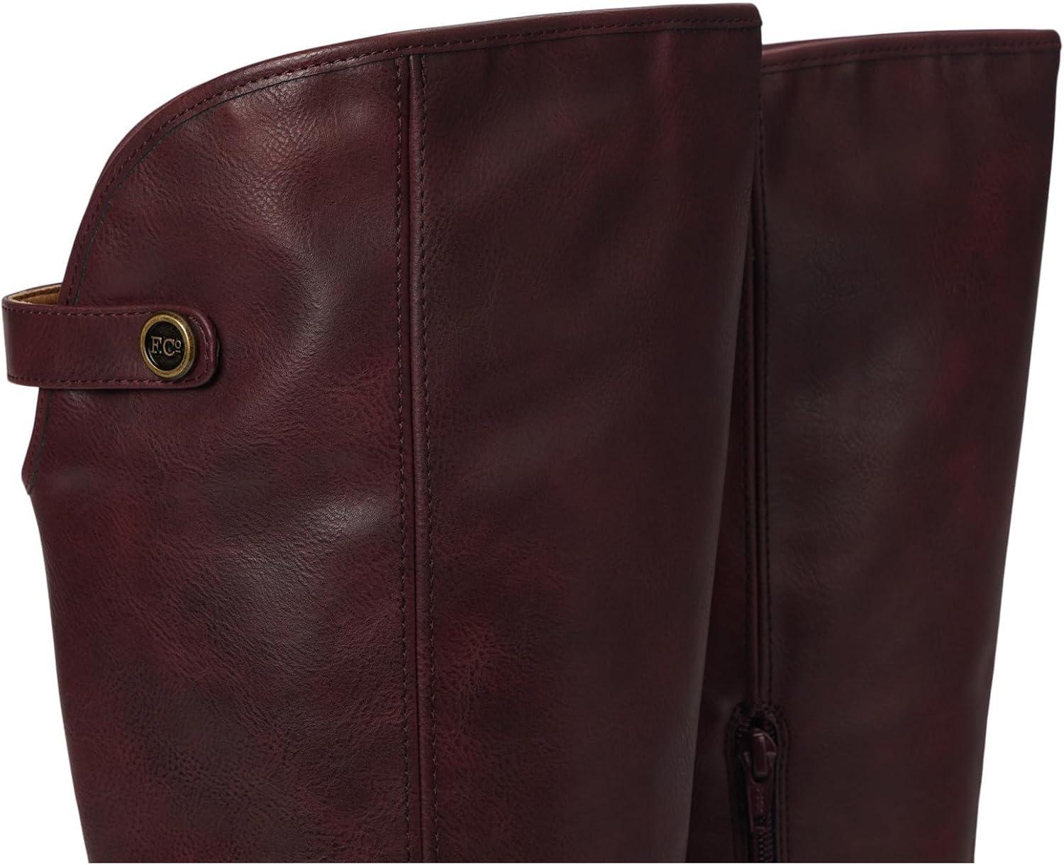image:imageFRYE AND CO womens Kellie Button Tall Wide CalfMulberry