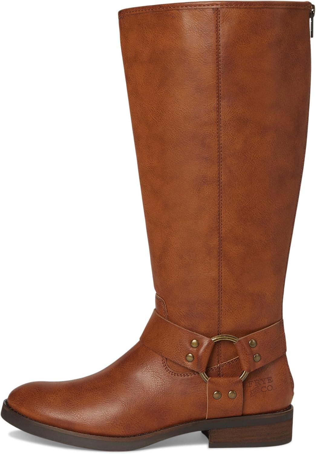 image:imageFRYE AND CO womens Kellie Harness Wide CalfCognac