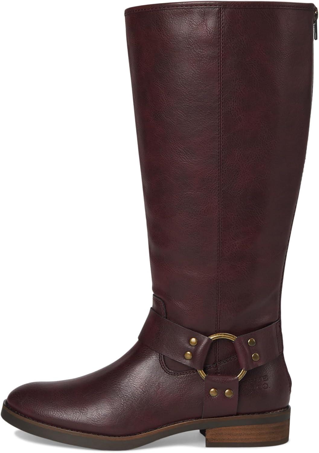 image:imageFRYE AND CO womens Kellie Harness Wide CalfMulberry