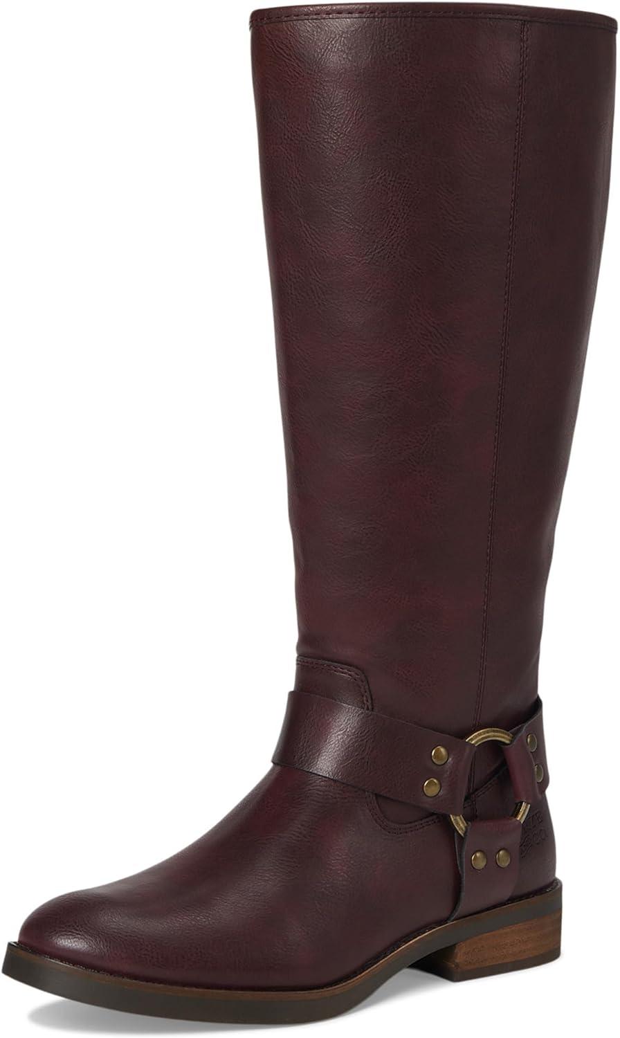 image:imageFRYE AND CO womens Kellie Harness Wide CalfMulberry