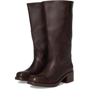 FRYE AND CO. Miranda 14 Wide Calf(Dark Brown)