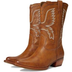 FRYE AND CO. womens Irlene Short Deco Stitch(Caramel)