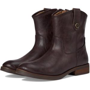 FRYE AND CO. womens Kellie Button Short(Dark Brown)