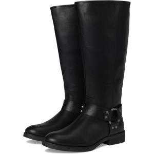 FRYE AND CO. womens Kellie Harness Wide Calf(Black)