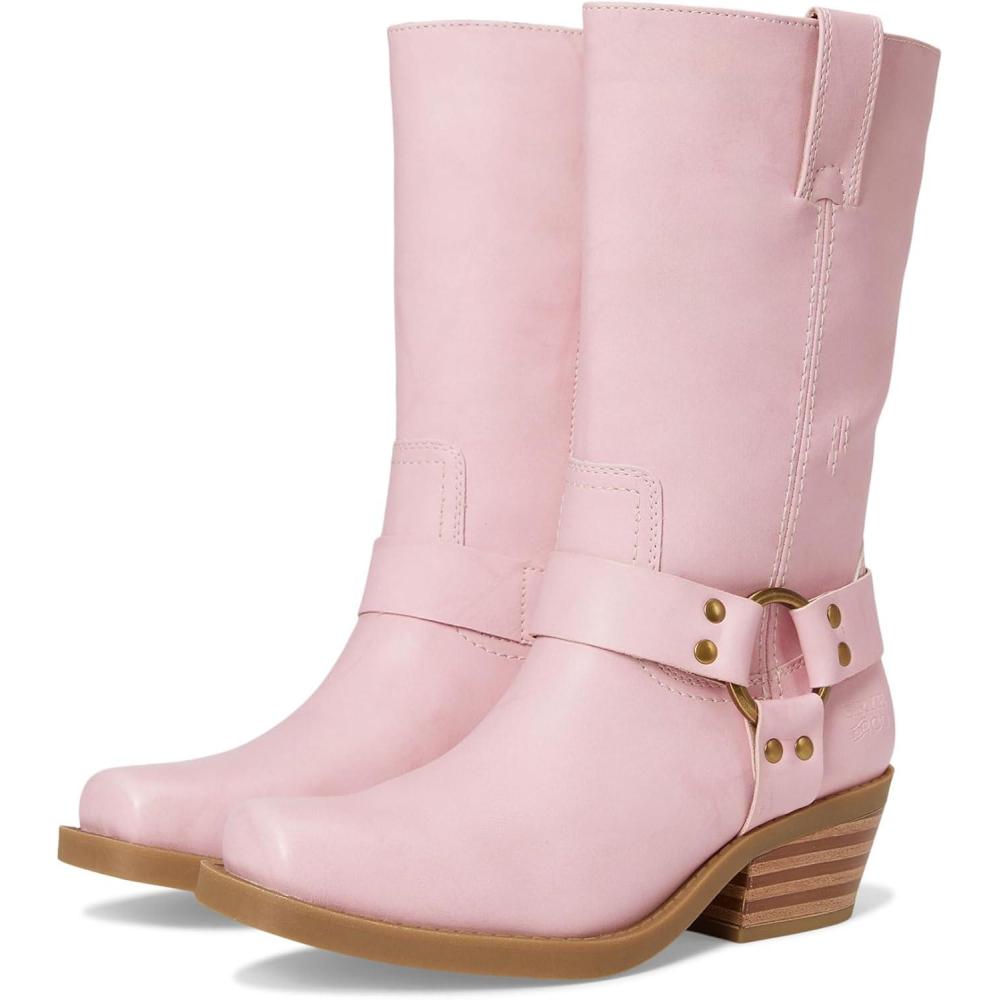 image:imageFRYE AND CO Girls Lorrie Harness 12 Little Big Kid Mid Calf Boot Pink 4Pink