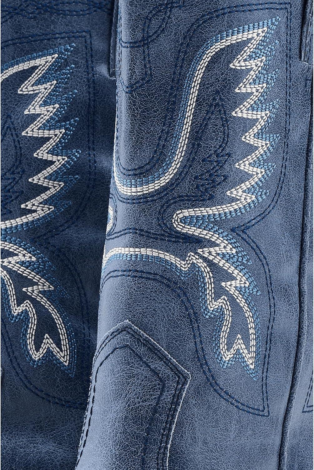 image:imageFRYE AND CO Irlene Short Deco StitchDenim Blue