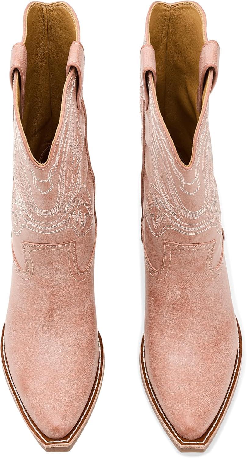 image:imageFRYE AND CO Irlene Short Deco StitchDusty Pink